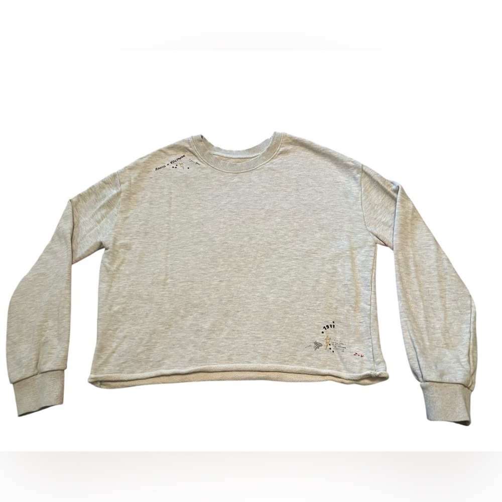 Zadig & Voltaire crop top sweater ✨